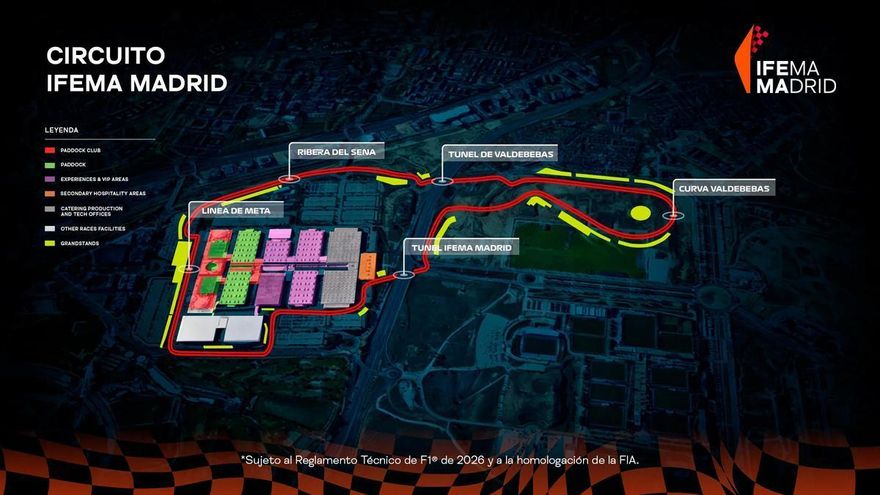 De Nürburgring a Madring: el nuevo circuito de F1 de Ifema ya tiene nombre oficial