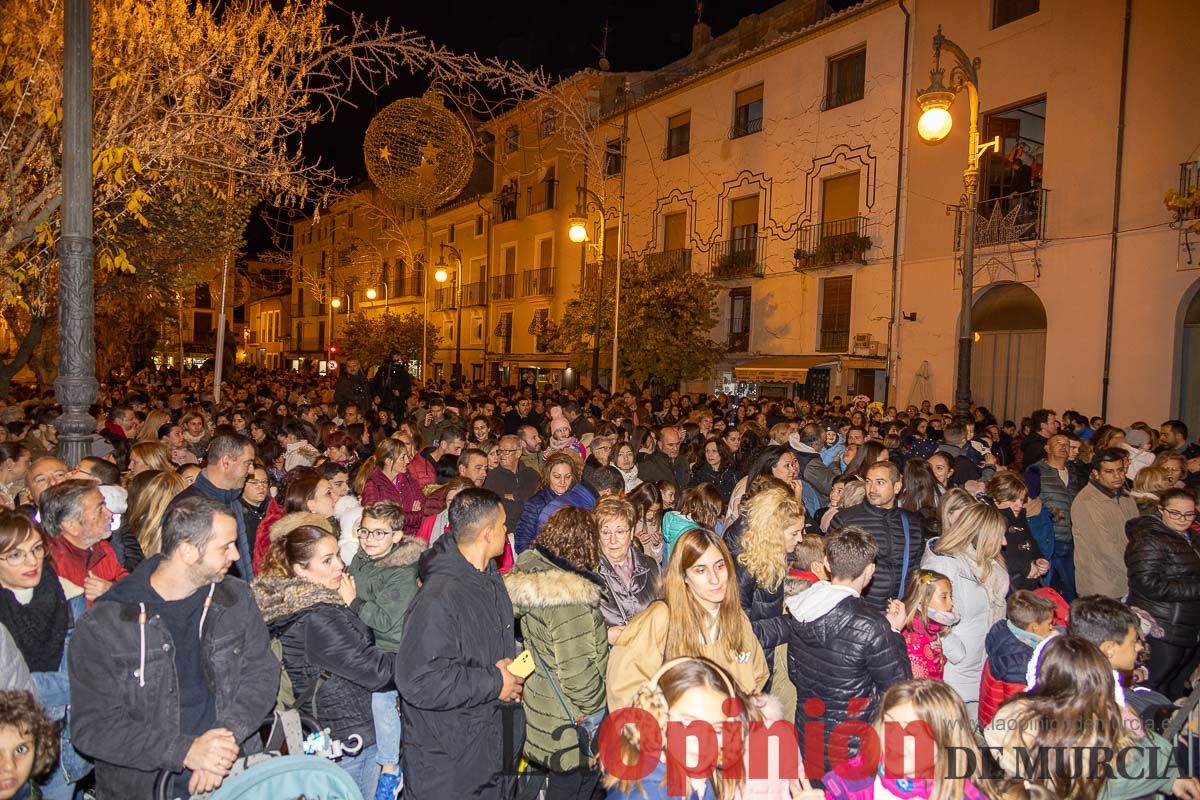 Encendido de luces de Navidad en Caravaca