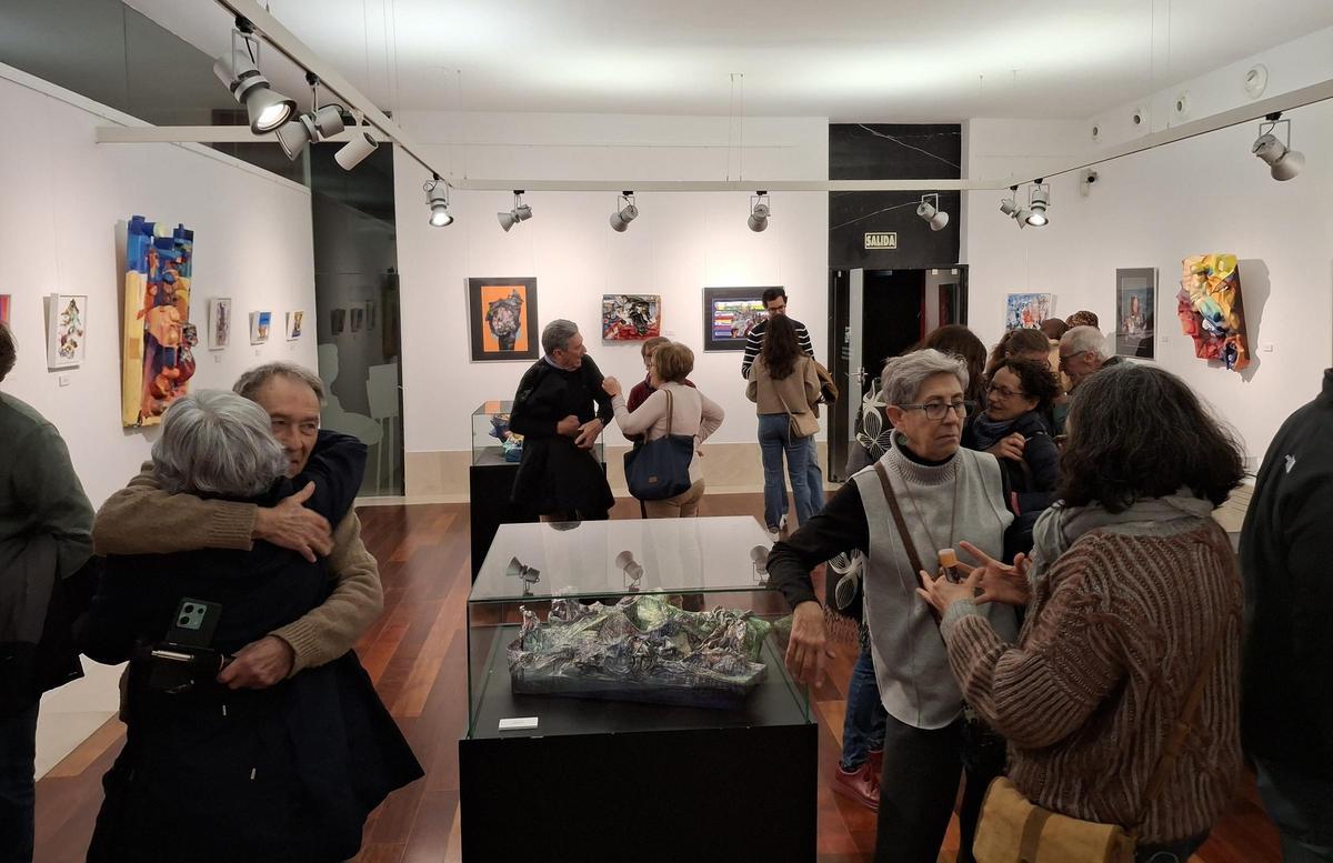 La inauguración en el museo Soler Blasco de Metonimias