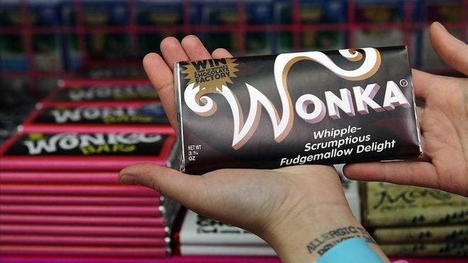 Tableta de chocolate Willy Wonka