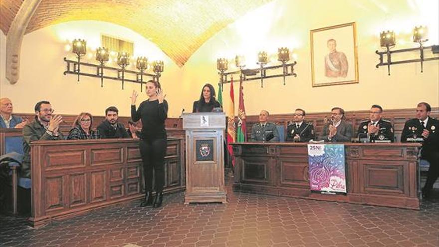 Homenaje y marcha por las mujeres