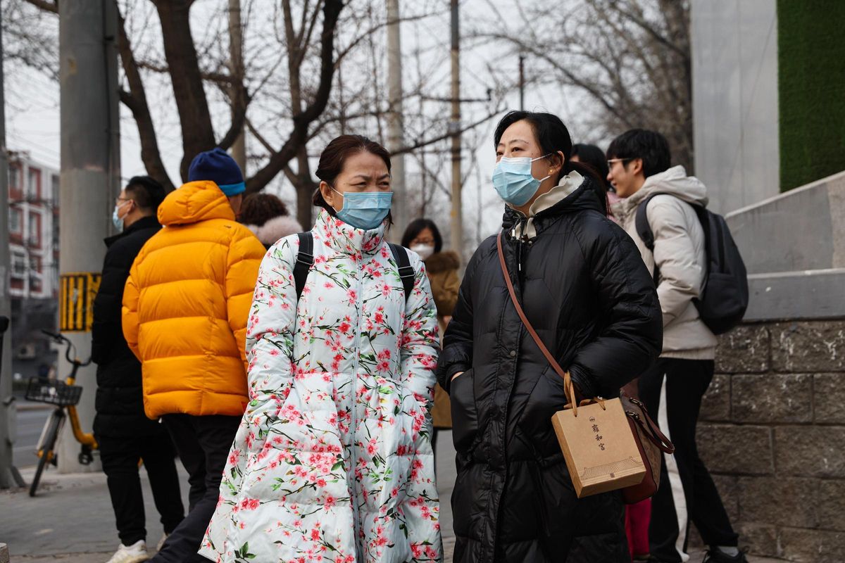 China population drops by over two million people