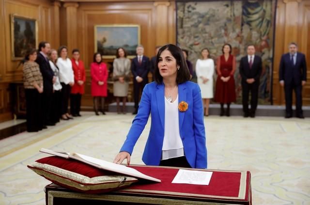 Carolina Darias jura su cargo como nueva ministra