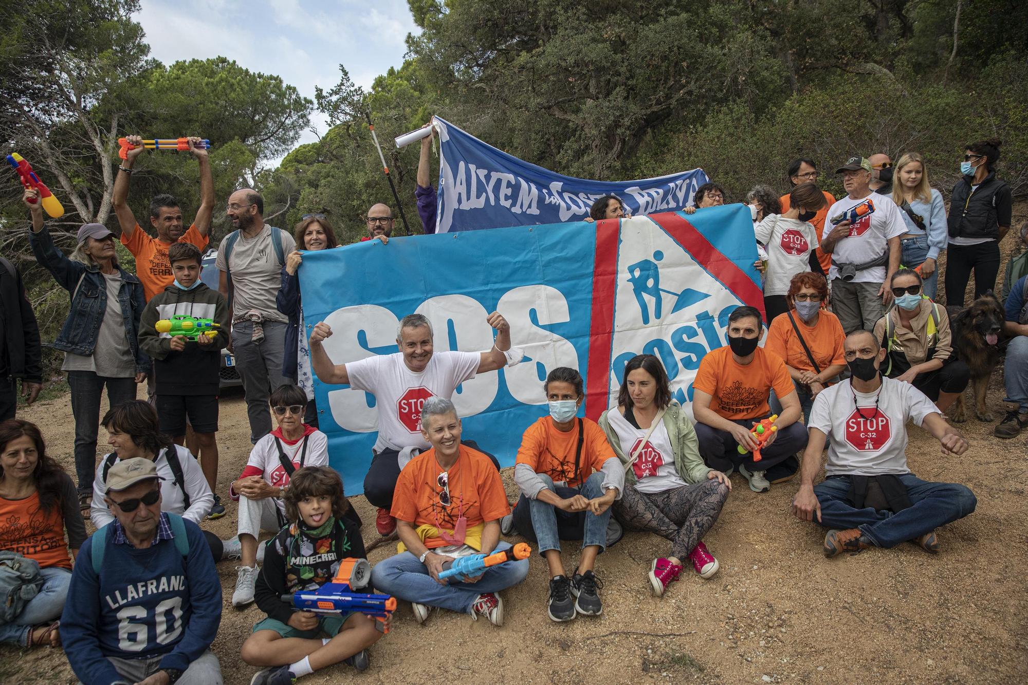 Manifestació del SOS Costa Brava