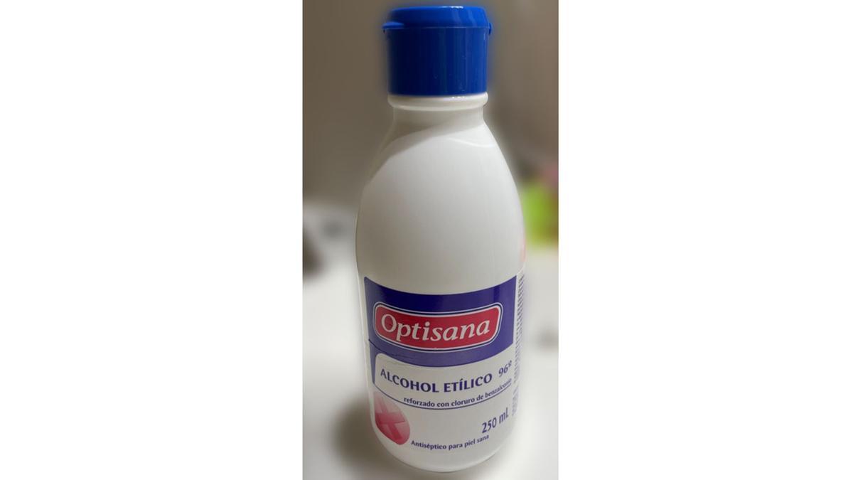 Producto biocida Optisana Alcohol 96º con cloruro de benzalconio