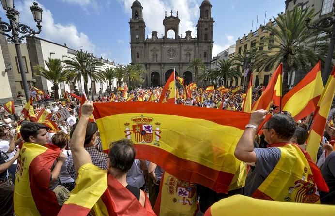 30/09/2017 LAS PALMAS DE GRAN CANARIA. Manifestación contra el 1-0 de San Telmo a Santa Ana. FOTO: J. PEREZ CURBELO