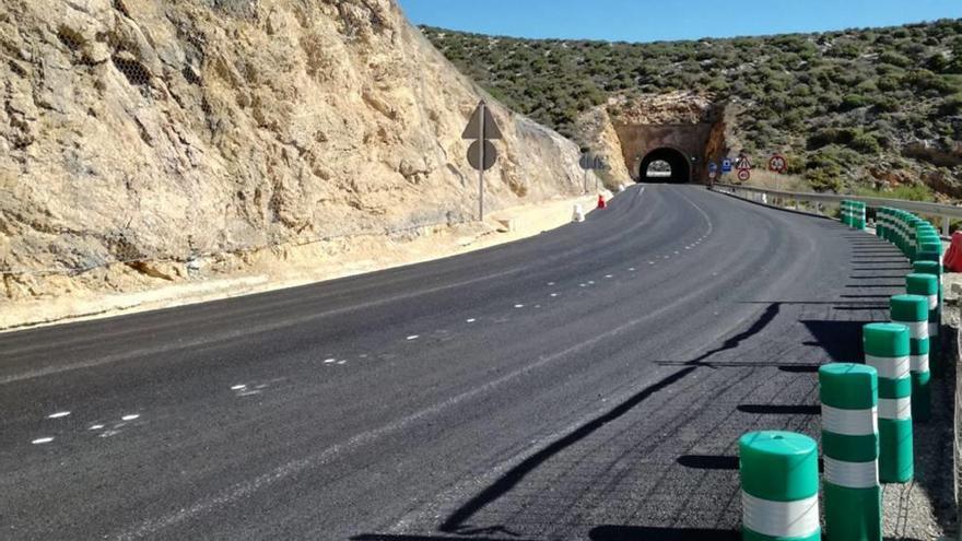 Ya se puede ir a Escombreras por la carretera de Cala Cortina