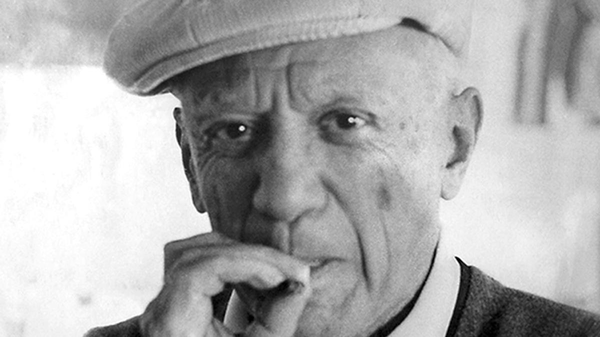 Una fotografía del pintor malagueño Pablo Picasso.
