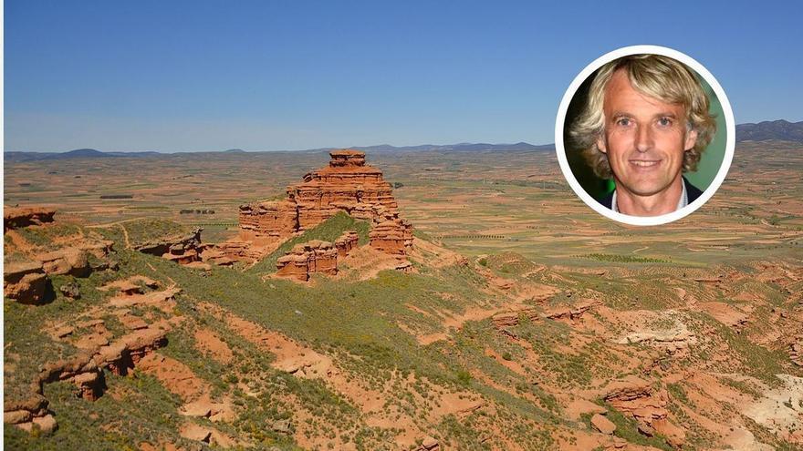 El rincón favorito de Jesús Calleja en Aragón para una ruta en bicicleta: "Es la Utah española"