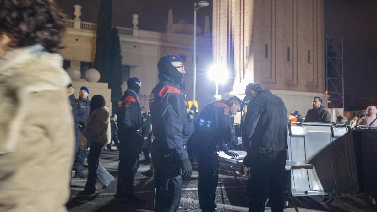 117 detinguts a Catalunya  per robatoris i lesions la nit de Cap d’Any