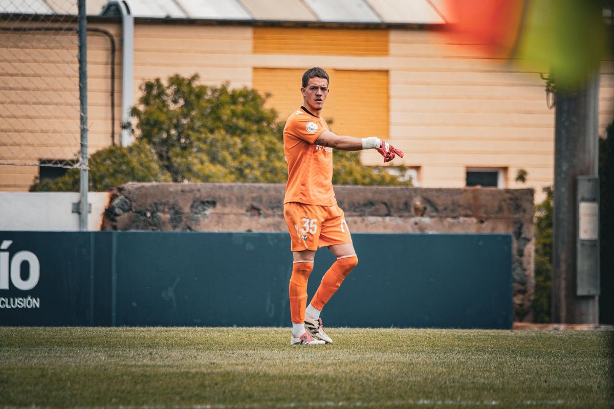 Gabriel de Vuyst, en la Ciudad Deportiva Javier Pérez.