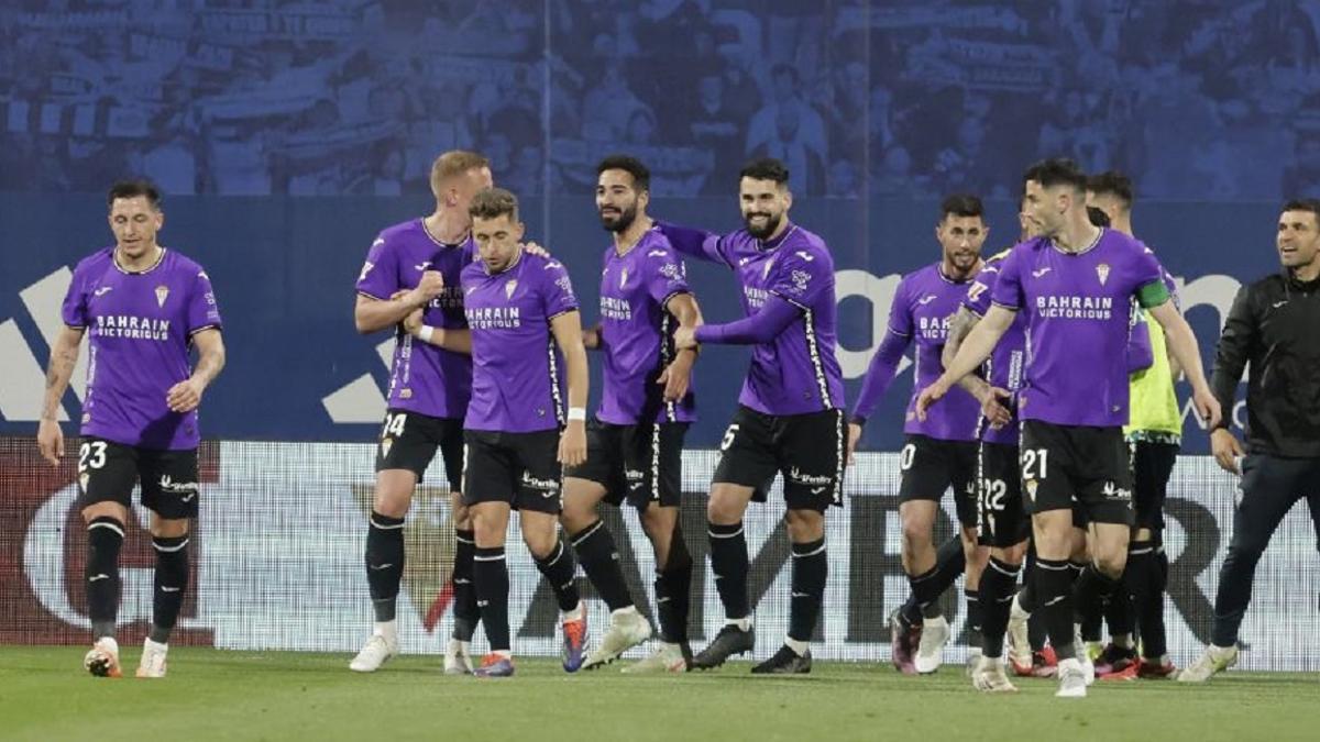 El Córdoba empató 1-1 en La Romareda frente al Zaragoza en su último partido como visitante.