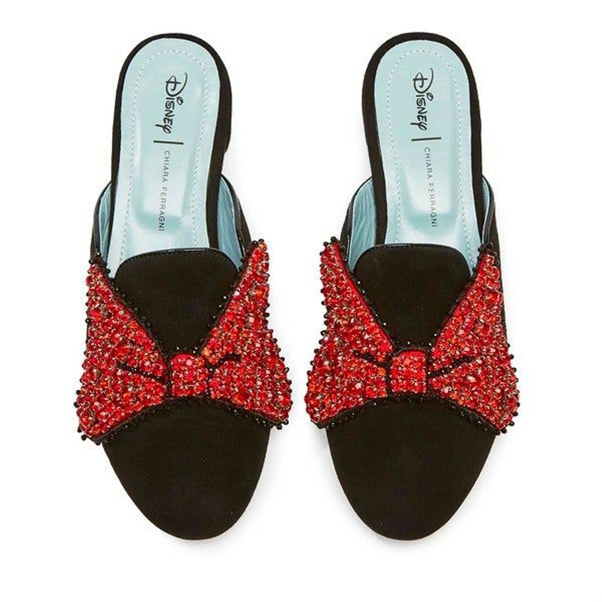 Mocasines negros de Chiara Ferragni para Disney