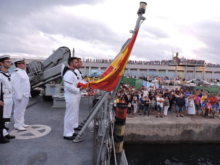 Jornada de puertas abiertas en Águilas con la Armada