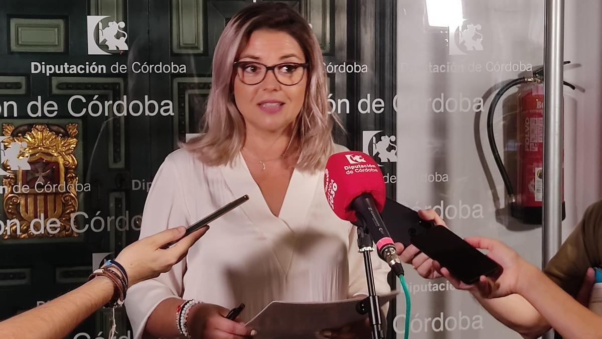 Erika Nevado, portavoz de Ciudadanos en la Diputación de Córdoba.