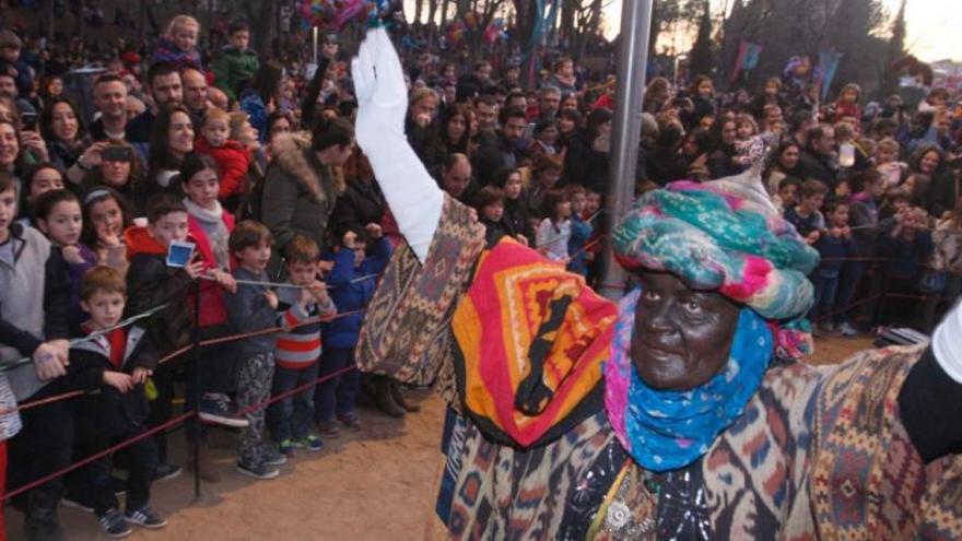 El rei Baltasar a Girona, en una imatge d&#039;arxiu