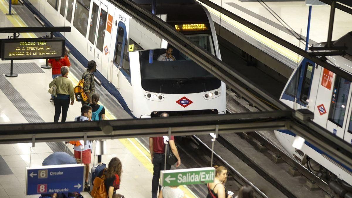 Metro de Madrid.