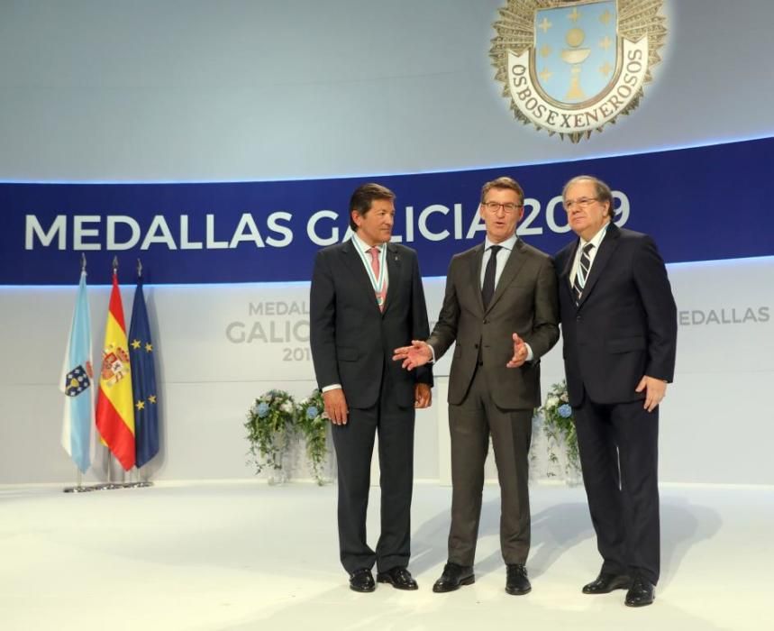 Las imágenes de la gala de entrega de las Medallas de Galicia