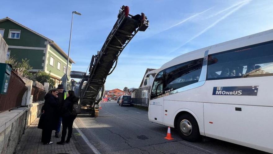 La Diputación «desbloquea» el vial de A Madalena tras la cesión de las parcelas