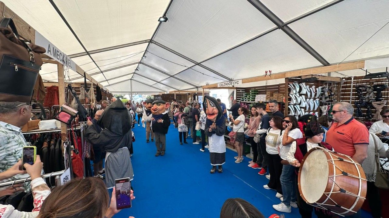 La Festa do Marisco de O Grove, esta mañana.