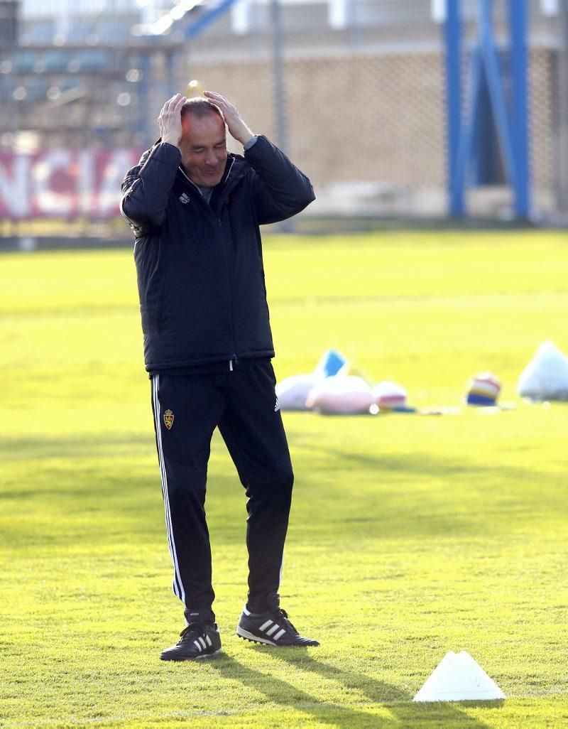 Entrenamiento del Real Zaragoza (7-2-2020)