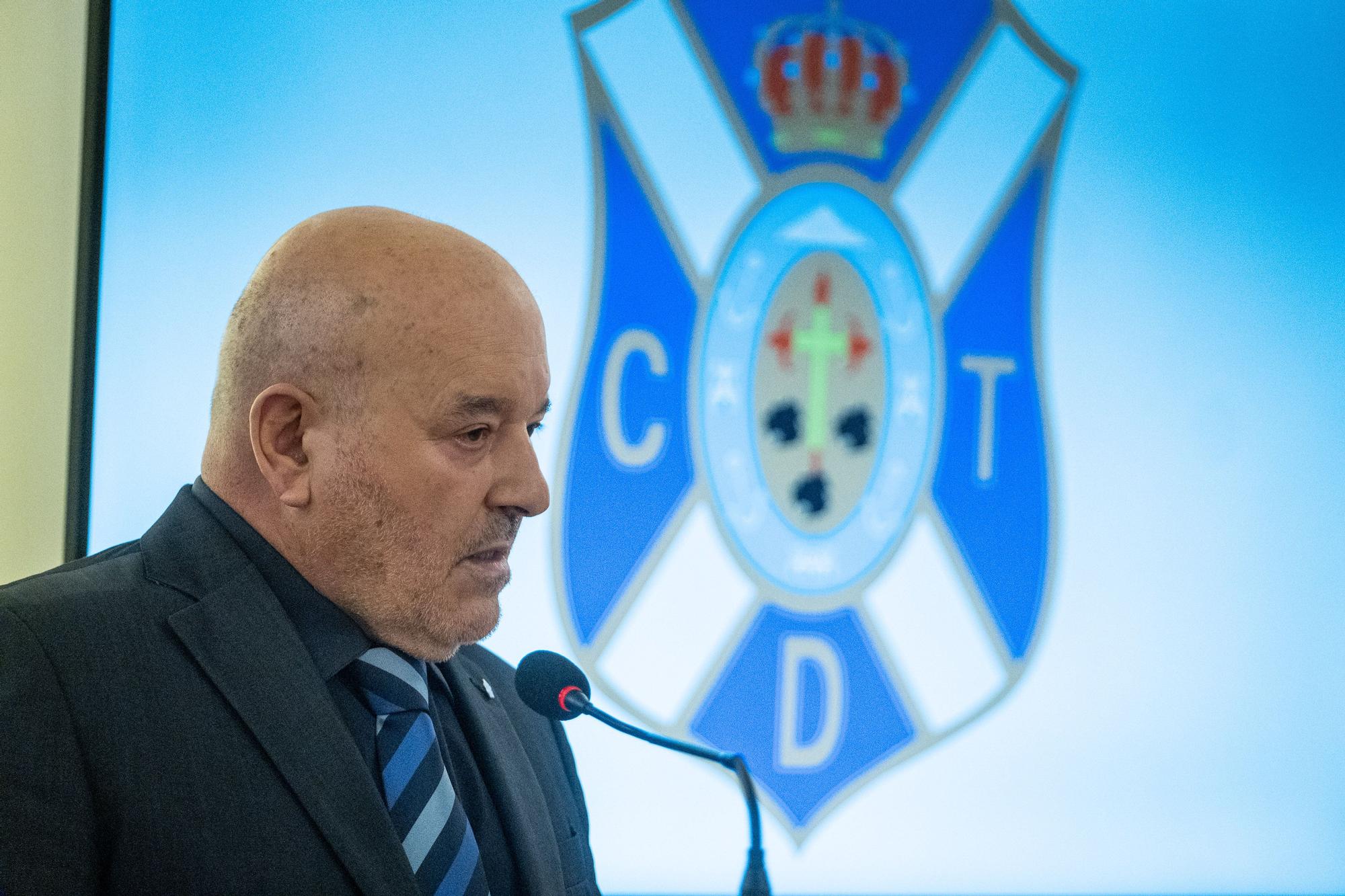 Miguel Concepción confirma que deja la presidencia del  CD Tenerife