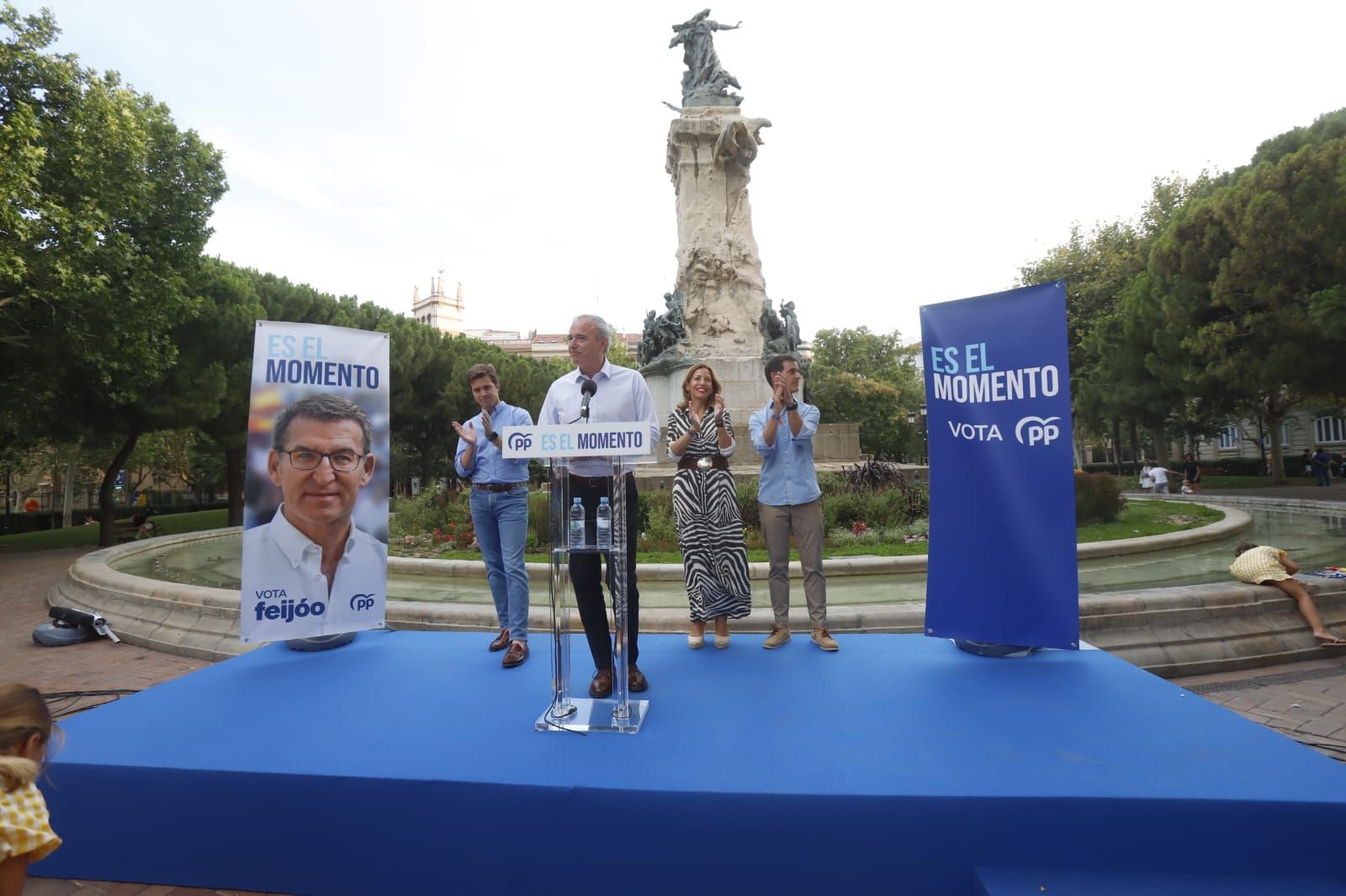 En imágenes | Los partidos políticos cierran la campaña electoral en Aragón