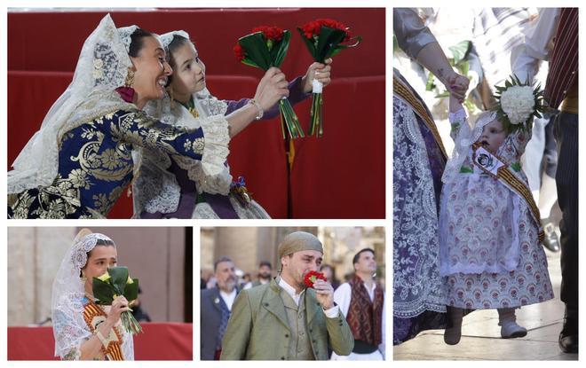 Galería nostálgica del 17 de marzo. Las fotos más emotivas y curiosas del primer día de Ofrenda de las Fallas 2026