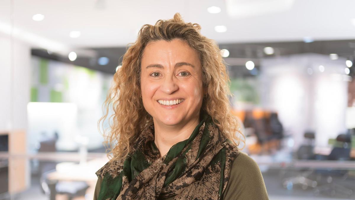 Cristina Clos, membre de la Junta de la Delegació de Girona del Col·legi Oficial de Gestors Administratius de Catalunya.