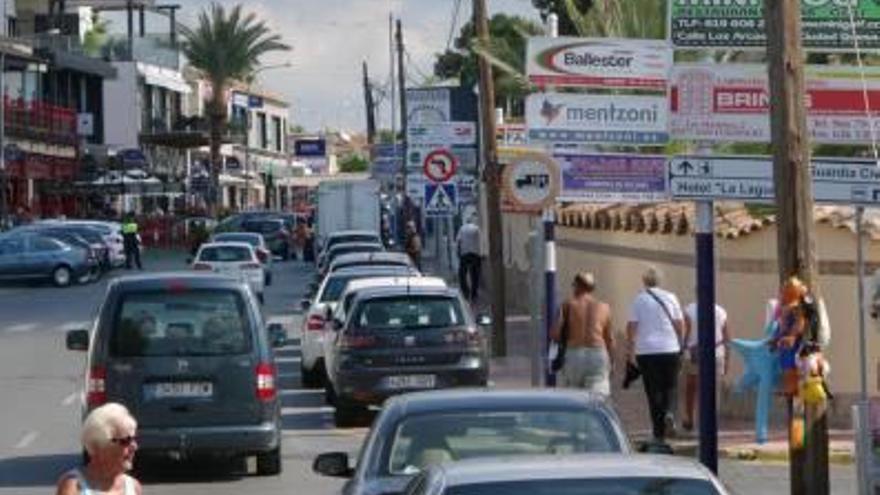 Imagen de una calle de Ciudad Quesada, en Rojales.