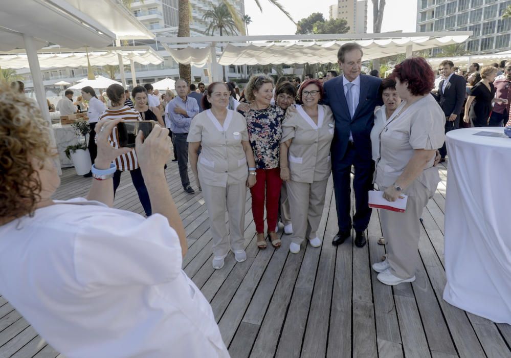 Gabriel Escarrer, fundador y presidente de Meliá, homenajeado por sus empleados