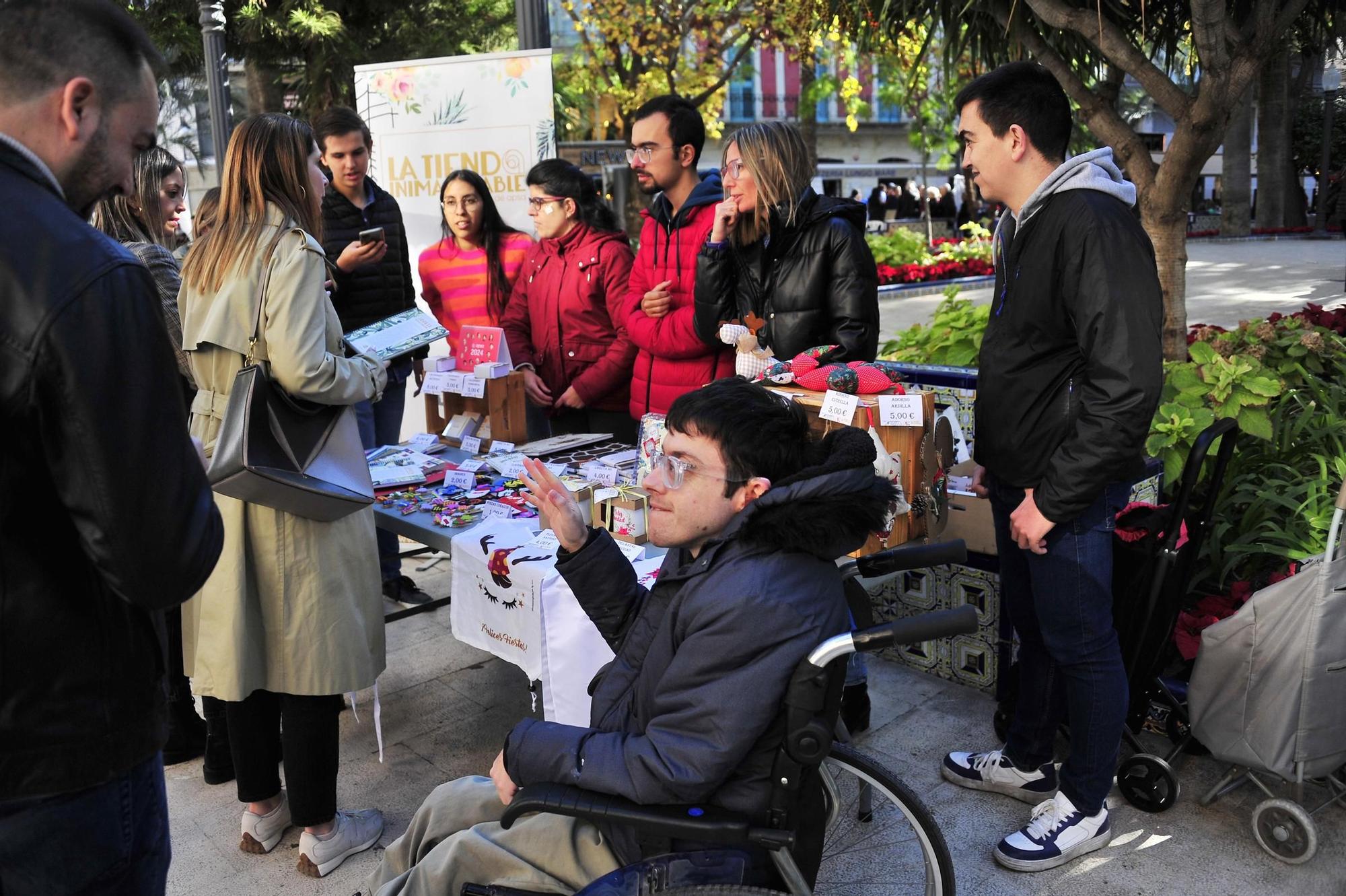 Mercadillo del Dia de la Discapacidad en la Glorieta