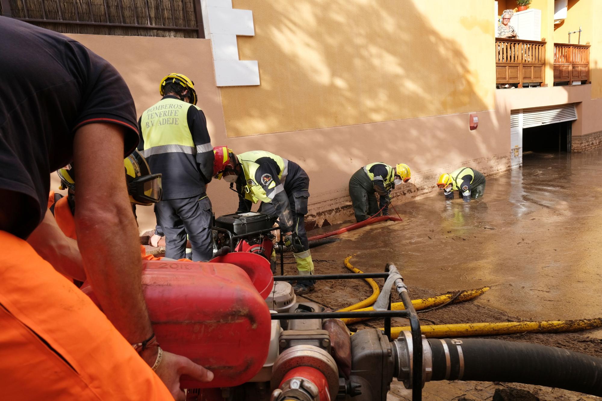 Inundaciones en Arona