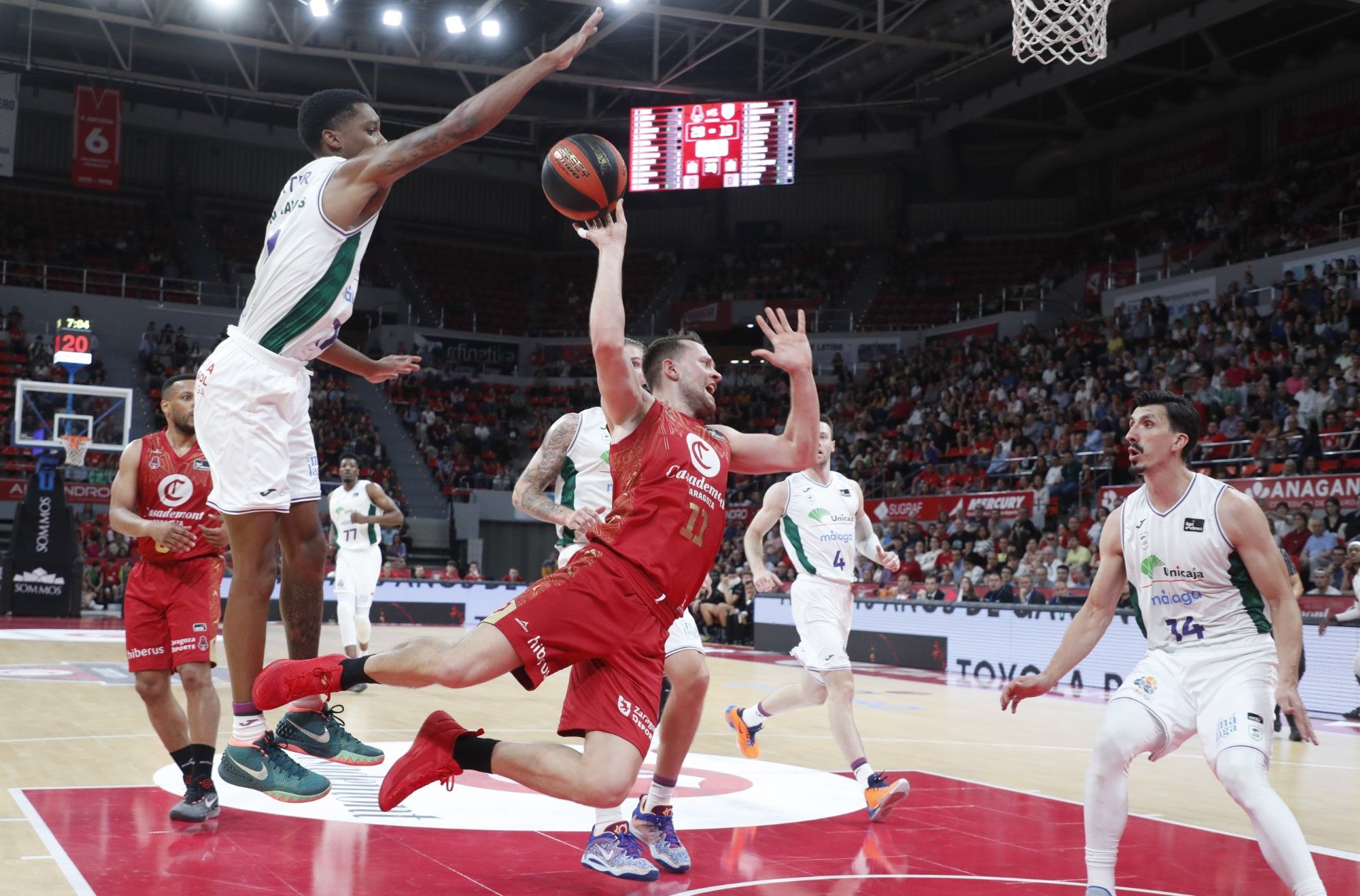 Liga Endesa | Zaragoza - Unicaja, en imágenes