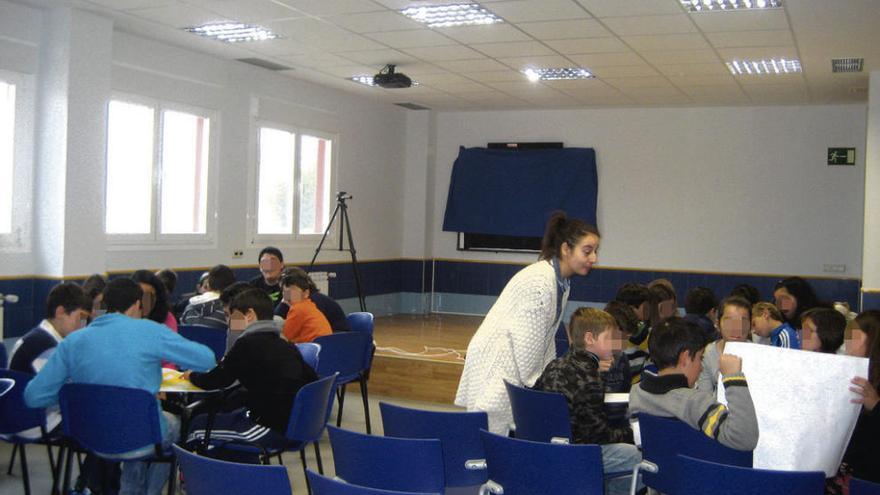 Escolares de Morales realizan un taller sobre Europa