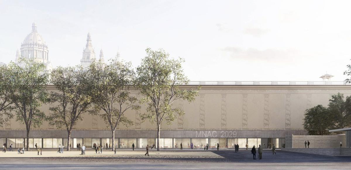 El MNAC baixarà a BCN i guanyarà 13.000 metres d’exposició