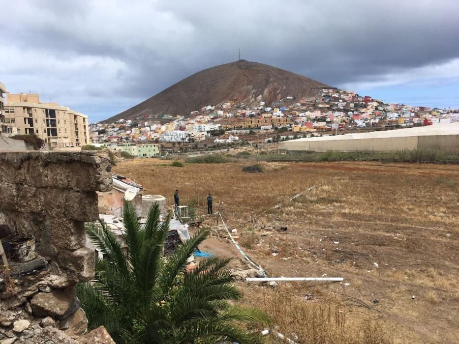 Zona donde ocurrió el crimen en Guía