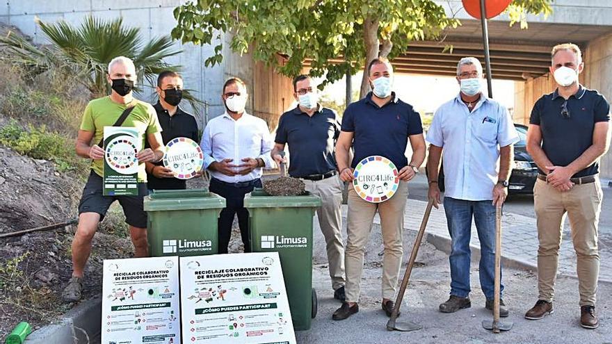 Compostaje para repoblar de árboles el IES San Juan Bosco