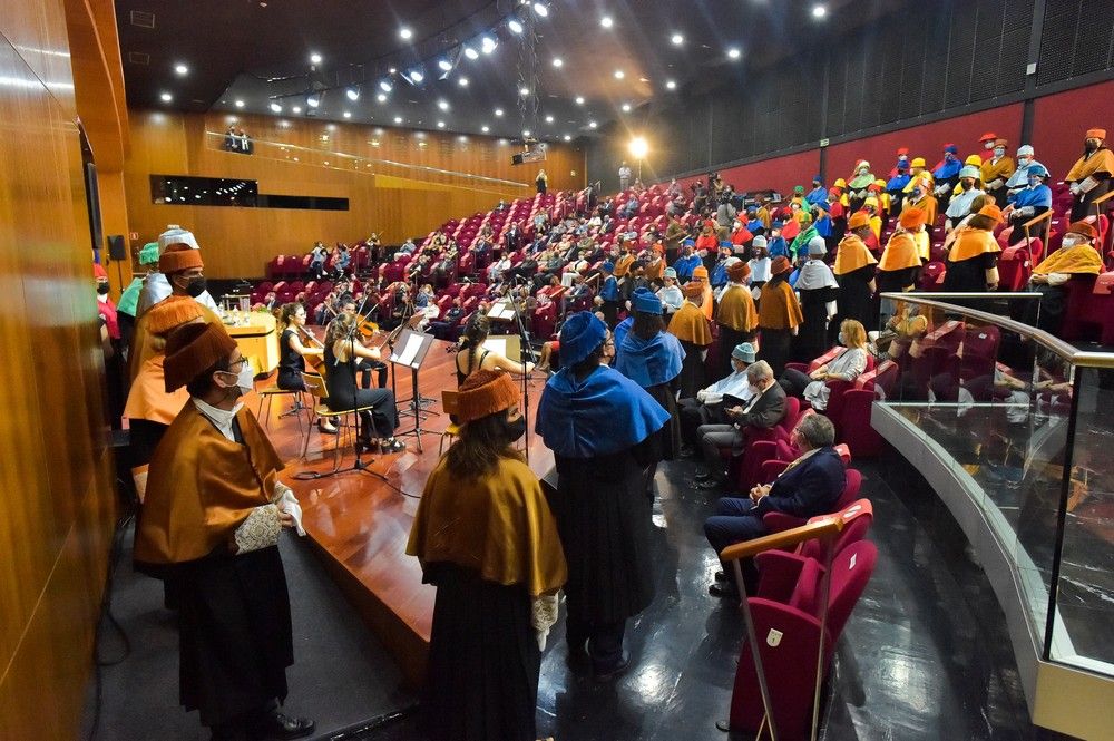 Acto de apertura del curso 2021-2022 en la ULPGC