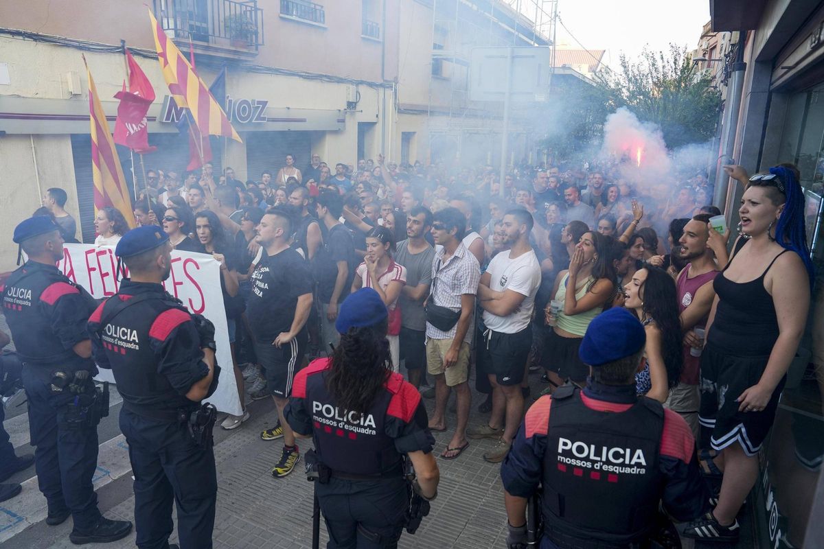 Un intento de agresión sexual tras un robo origina un choque entre Vox y antifascistas en Sant Vicenç dels Horts