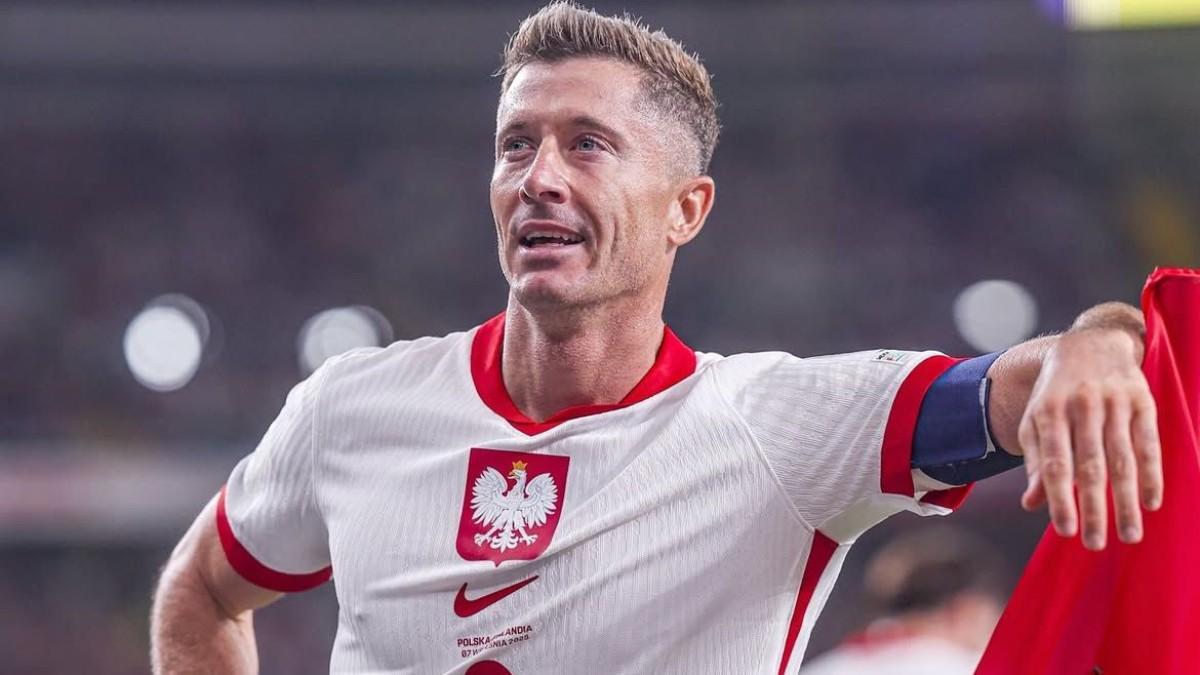Lewandowski se lesionó con Polonia