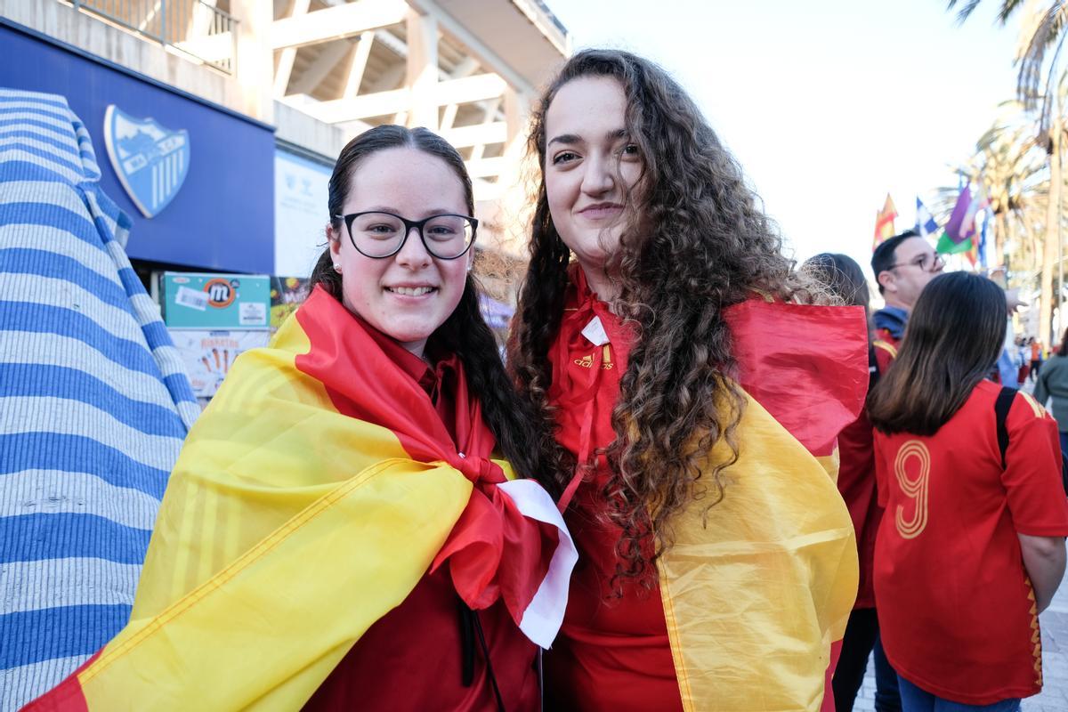 La Roja juega en Málaga contra Noruega, en imágenes