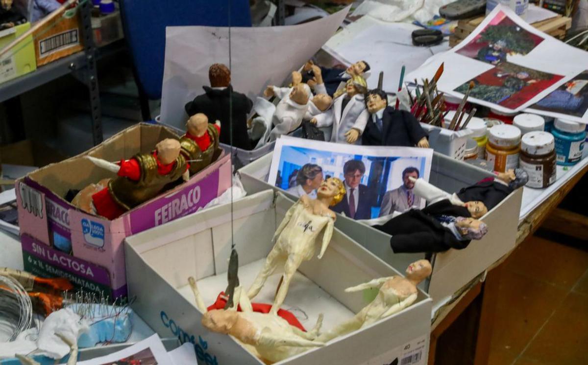 Son miles las figuras
que mezclan tradición y
actualidad. | // I. ABELLA