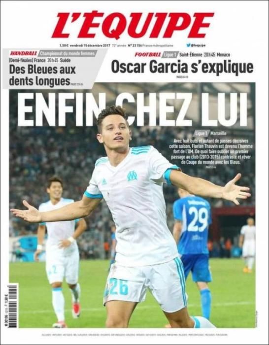 Portadas deportivas del viernes 15 de diciembre