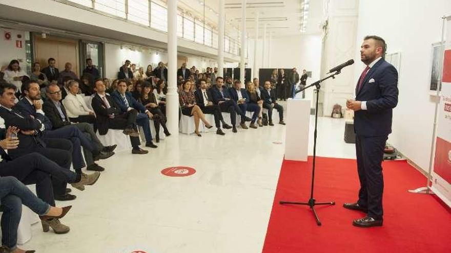 Entrega del premio a Eladio Jardón. // Brais Lorenzo