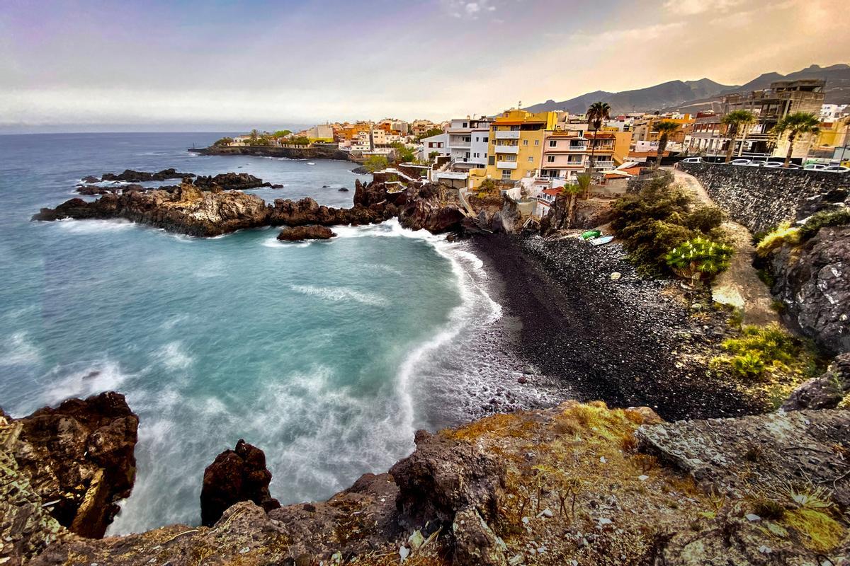 Costa de Alcalá, en Tenerife.