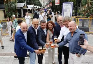 En imágenes | Inauguración del "Paseo Gastro" en el paseo de Begoña de Gijón