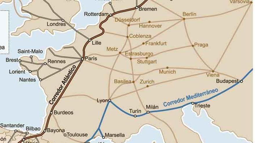 Zamora, excluida de los planes de Castilla y León y Portugal para el Eje Atlántico de transporte