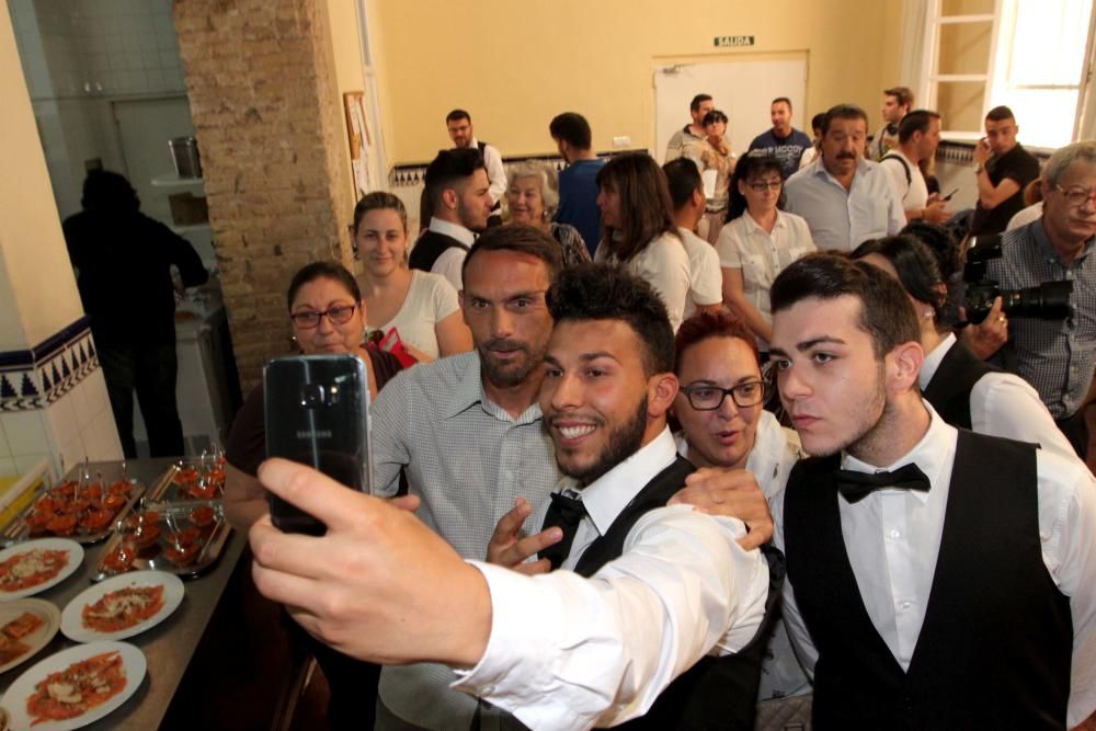 Clausura del curso de aprendiz en restaurantes en Cartagena