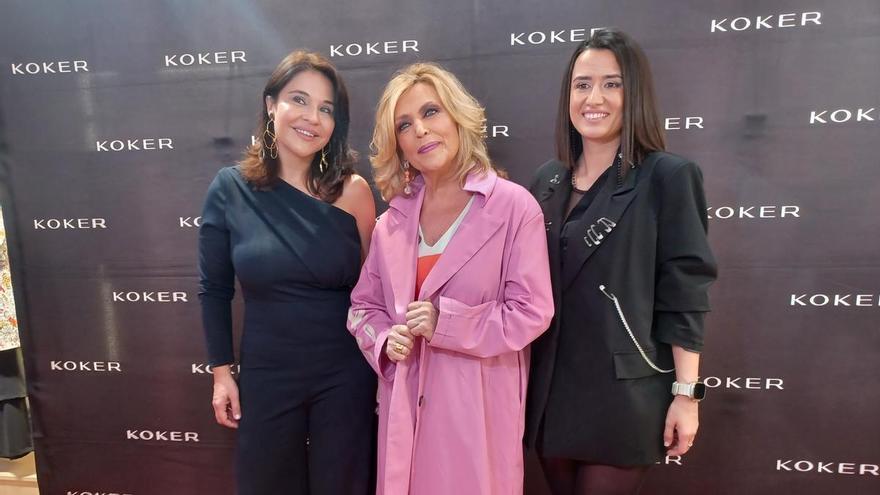 Lydia Lozano inaugura Koker en Málaga, la firma de moda de los famosos